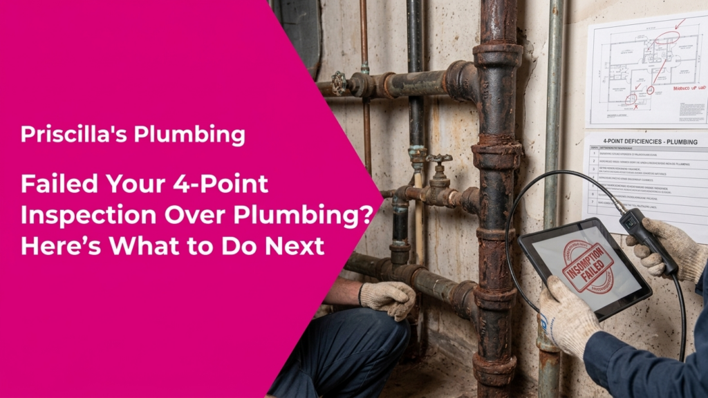 Failed Your 4-Point Inspection Over Plumbing? Here's What to Do Next