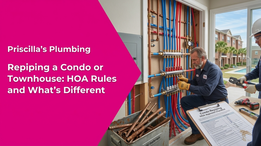 Repiping a Condo or Townhouse: HOA Rules and What's Different