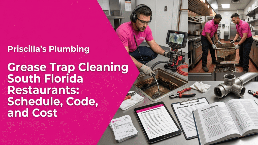 Grease Trap Cleaning for South Florida Restaurants: Schedule, Code, and Cost