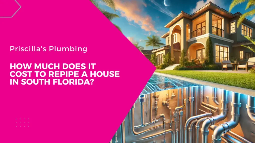How Much Does It Cost to Repipe a House in South Florida?