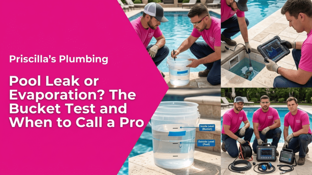 Pool Leak or Evaporation? The Bucket Test and When to Call a Pro