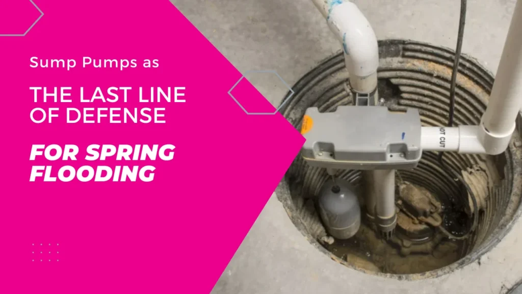 Sump Pumps as the Last Line of Defense for Spring Flooding