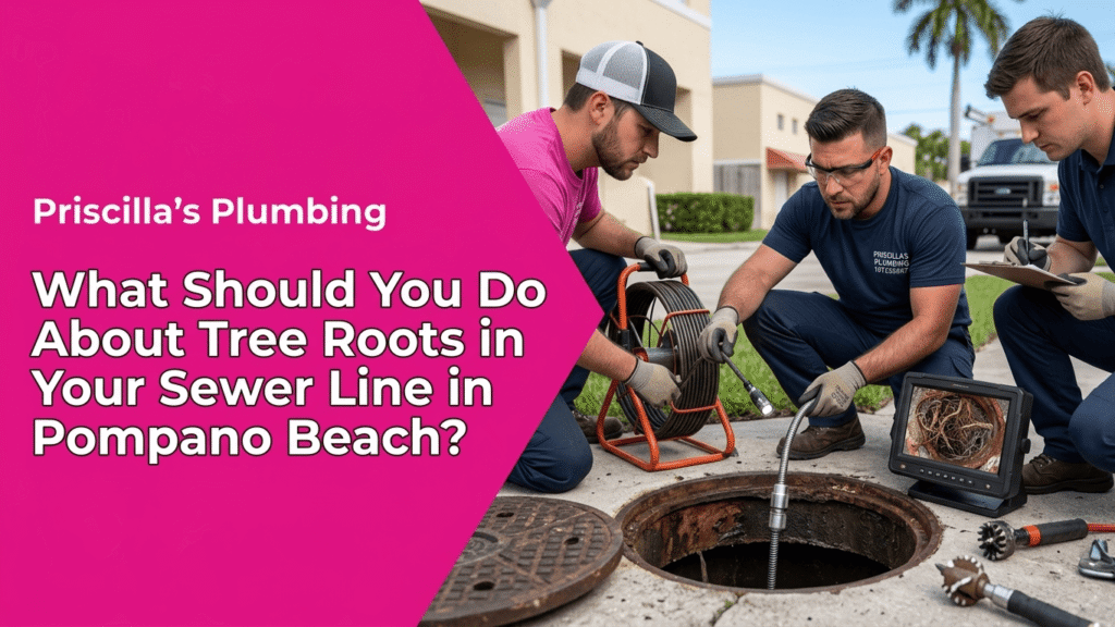 What Should You Do About Tree Roots in Your Sewer Line in Pompano Beach?