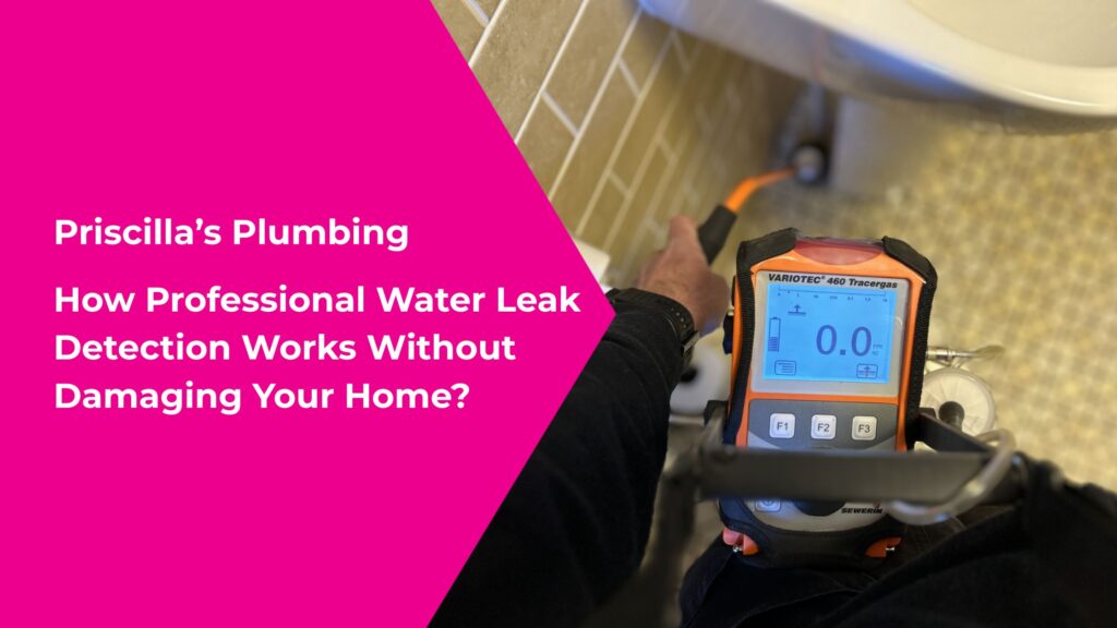 How Professional Water Leak Detection Works Without Damaging Your Home?