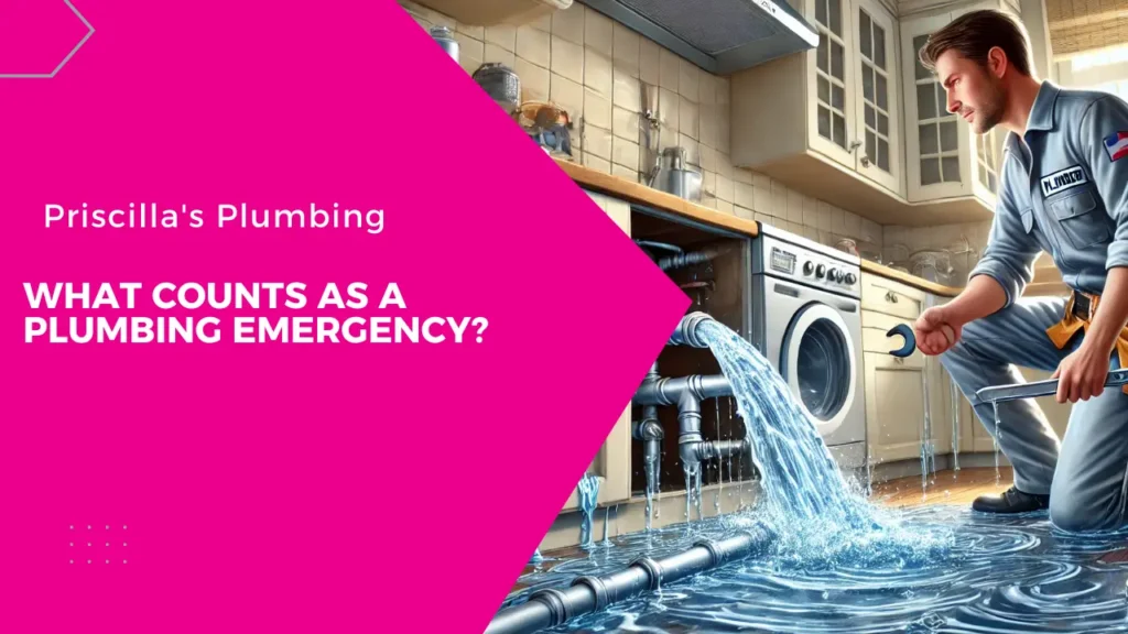What counts as a “Plumbing Emergency?